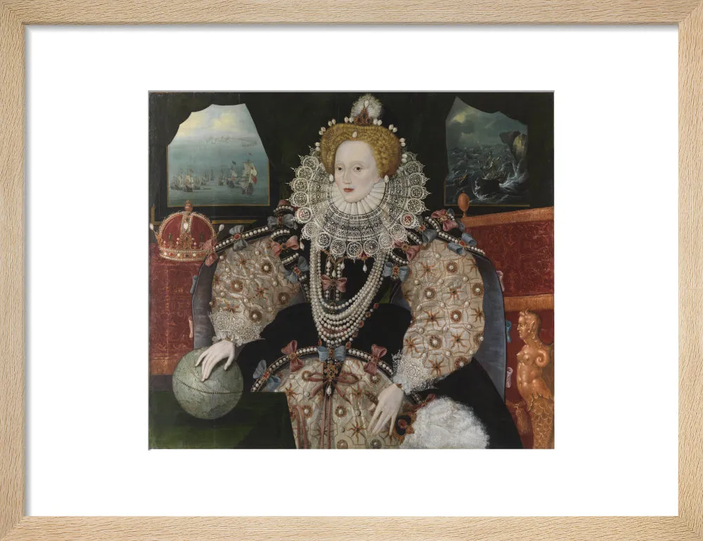 The Armada Portrait of Elizabeth I (Custom Print)
