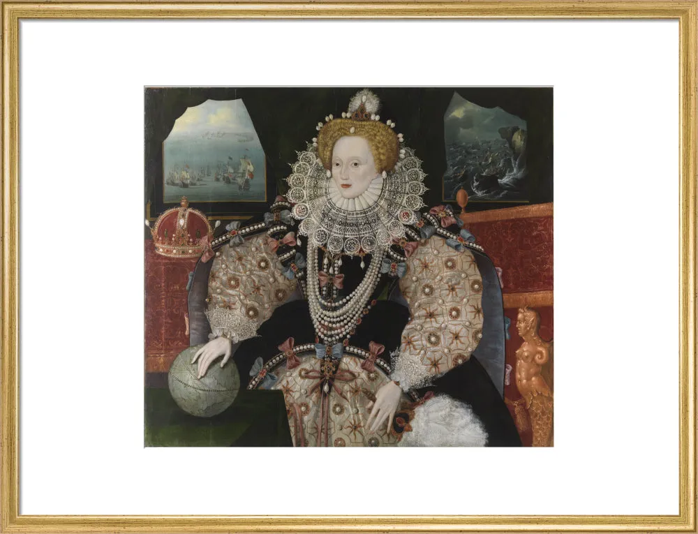 The Armada Portrait of Elizabeth I (Custom Print)