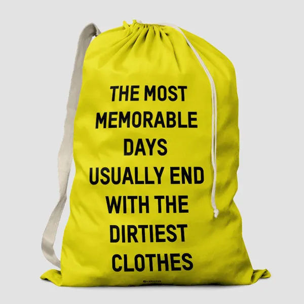 The Most Memorable Days - Laundry Bag