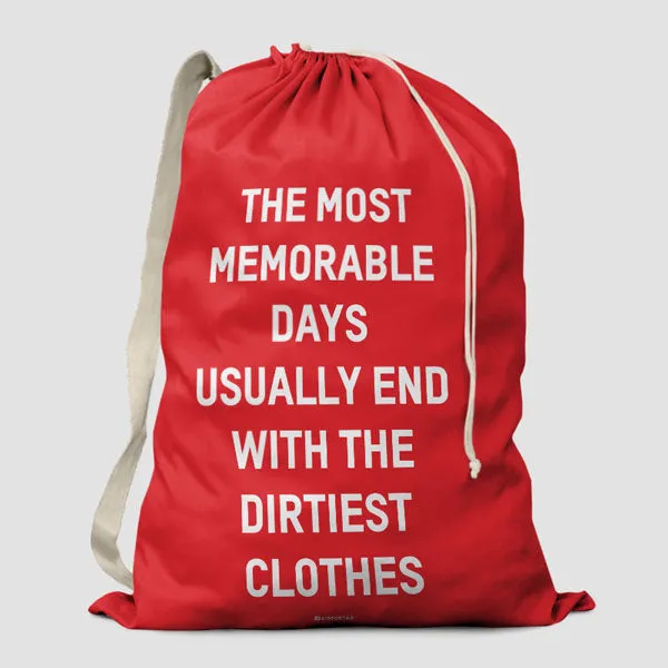 The Most Memorable Days - Laundry Bag