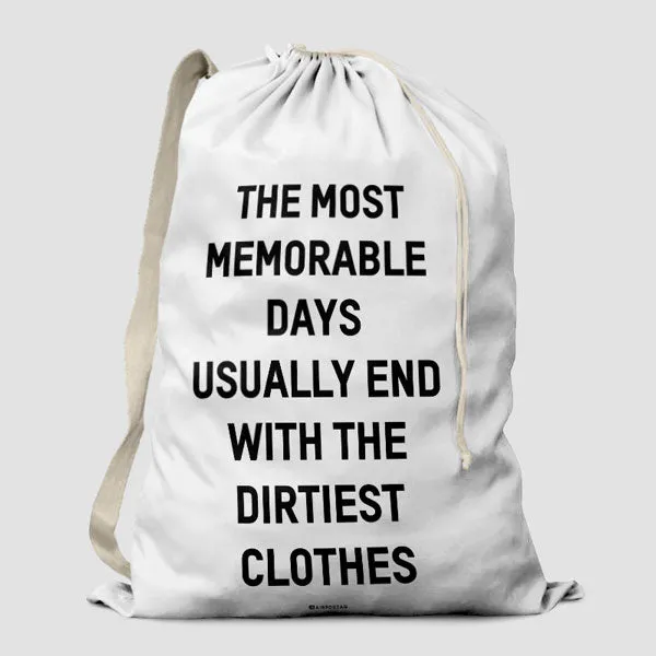The Most Memorable Days - Laundry Bag