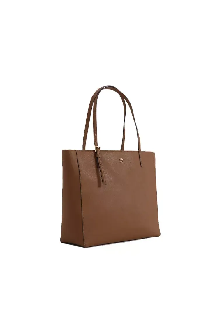 Tory Burch Emerson Large Tote Bag In Moose 150178