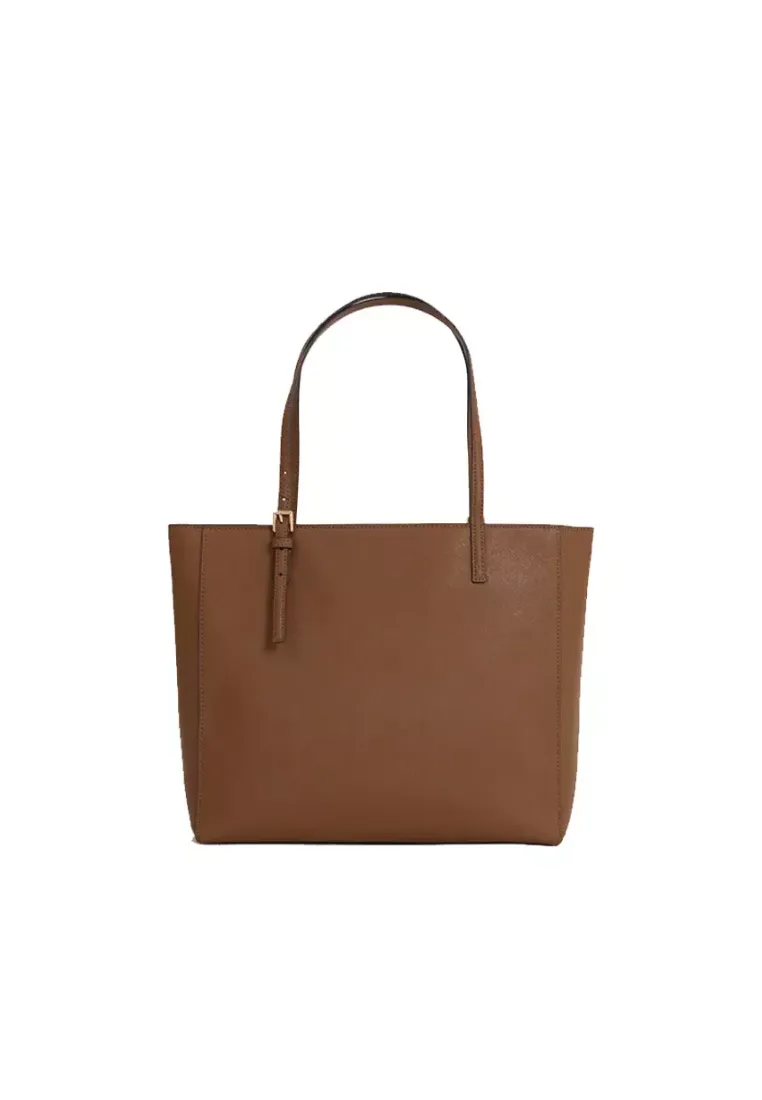 Tory Burch Emerson Large Tote Bag In Moose 150178