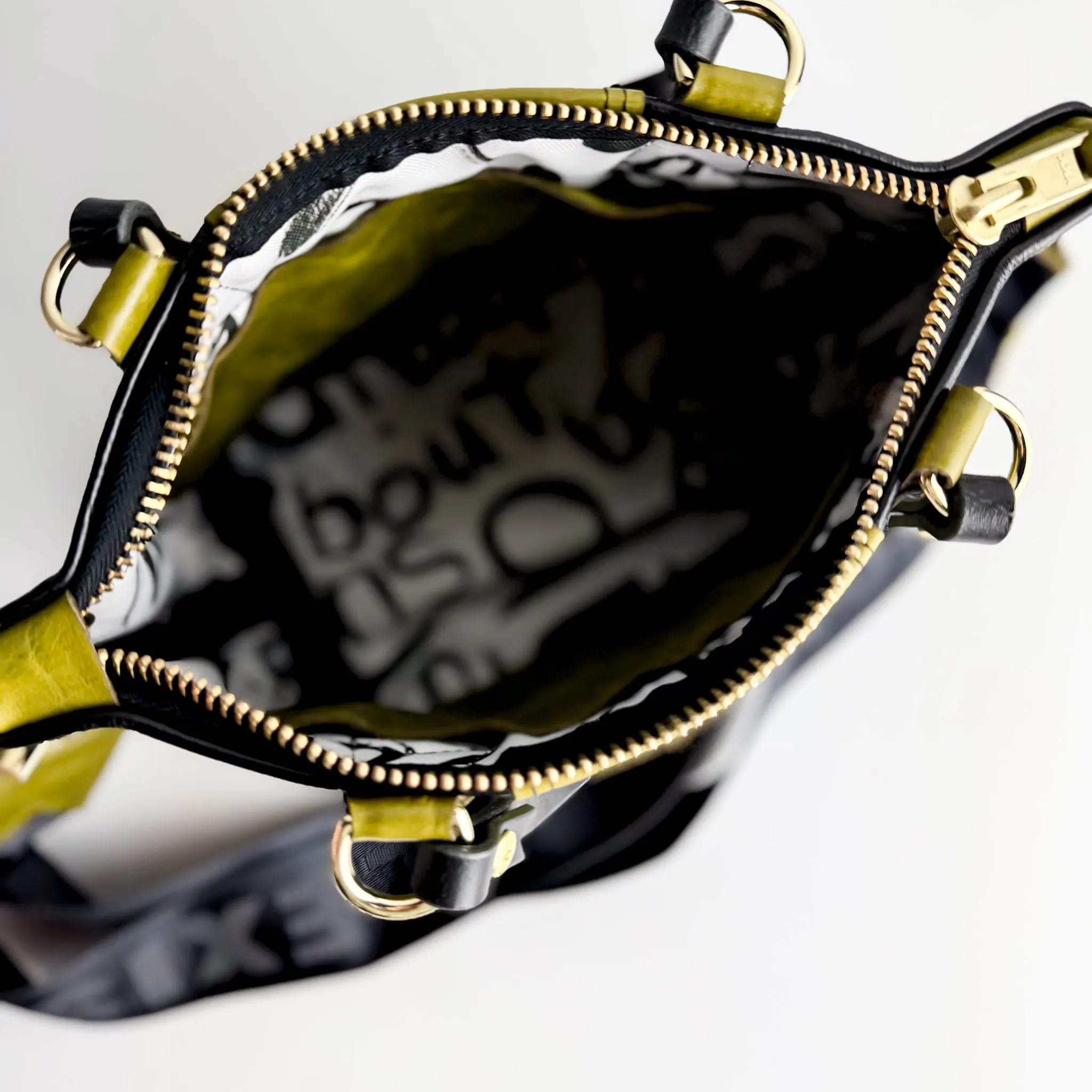 Urban Edge Collection | Coco Satchel   Crossbody | Iron Ore   Olive Leaf