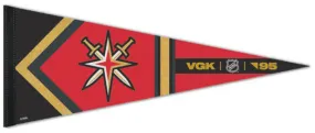 Vegas Golden Knights "VGK '95" NHL Hockey Reverse-Retro-Style Premium Felt Collector's Pennant - Wincraft