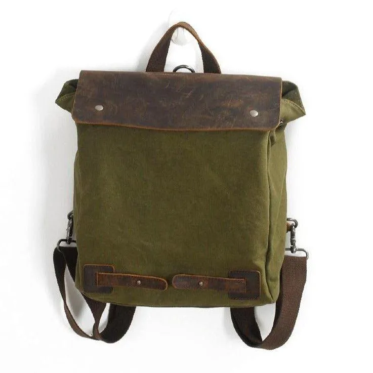 Vintage Canvas Outdoor Backpack for Hiking