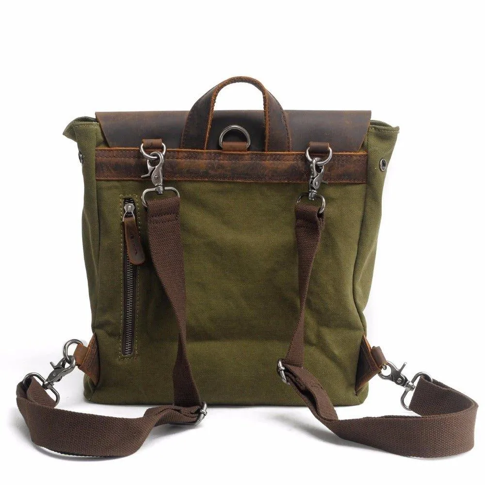 Vintage Canvas Outdoor Backpack for Hiking