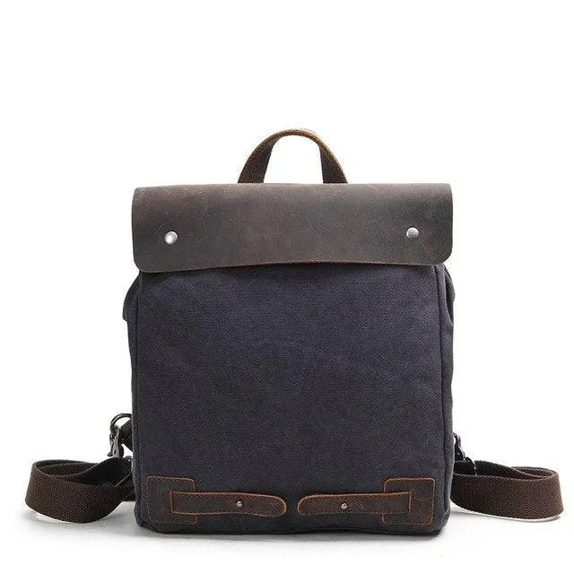 Vintage Canvas Outdoor Backpack for Hiking