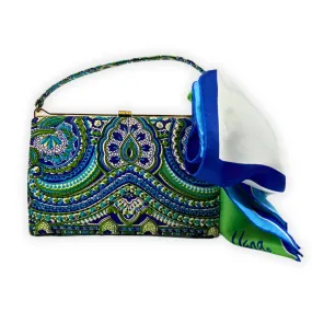 Vintage Patterened 60s Handbag