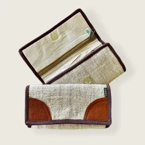 Women's Hemp Wallet - Golden Brown