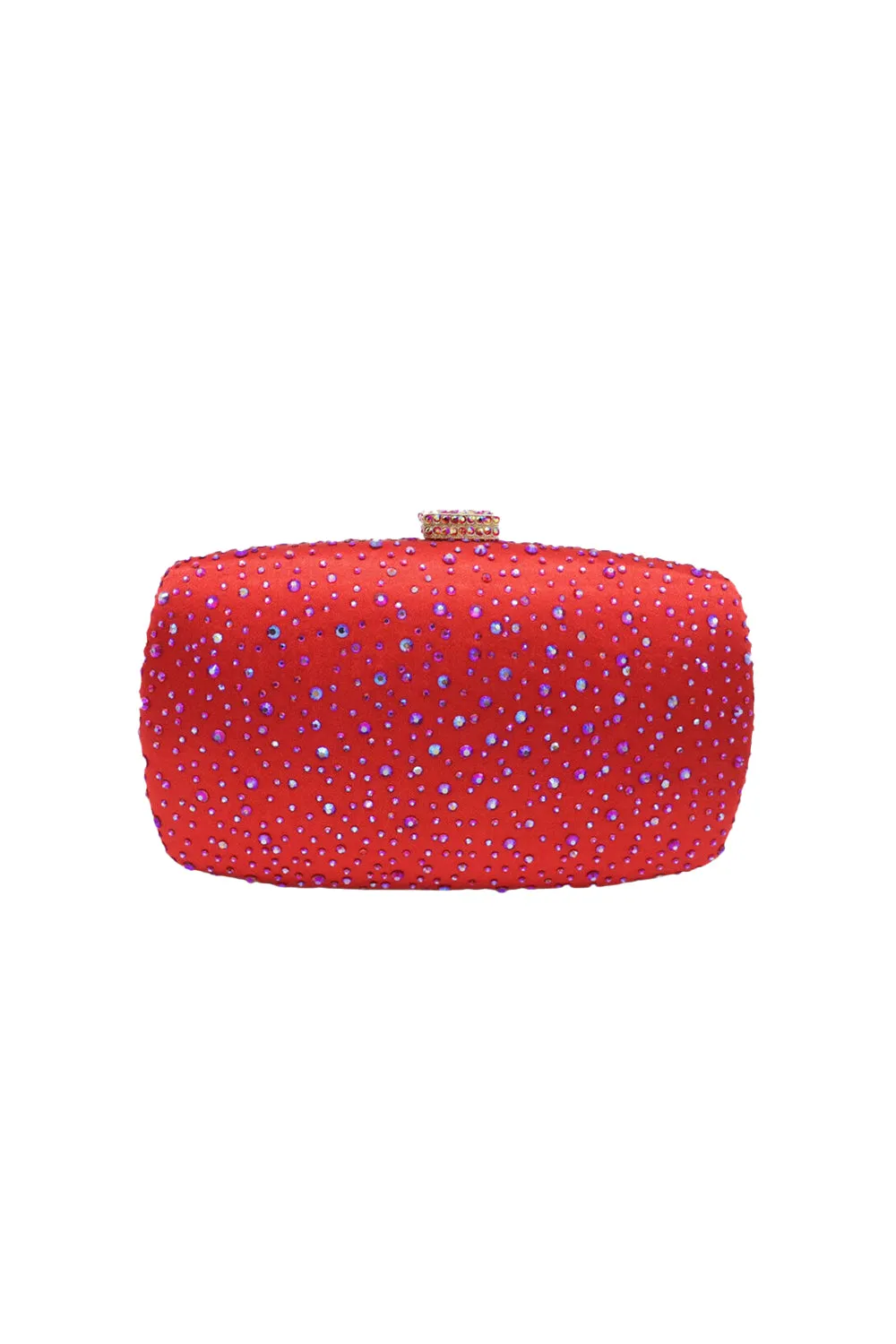 Women’s Rhinestones Evening Clutch in Satin