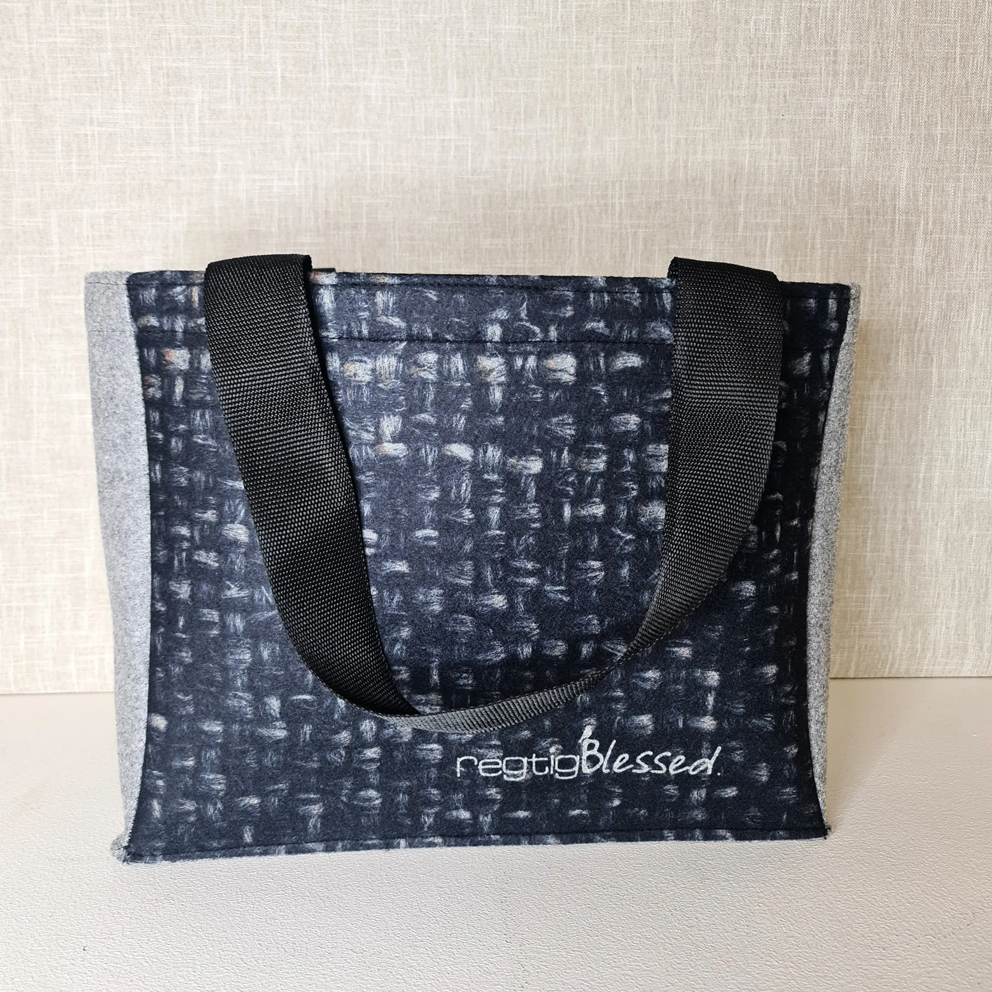 Woven Mat - Recycled Felt Teacher Bag