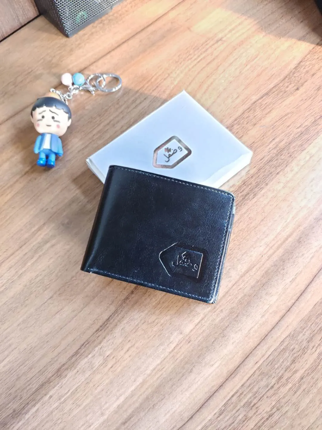 Wuzmal Slim Wallet for Men - Black/ Brown