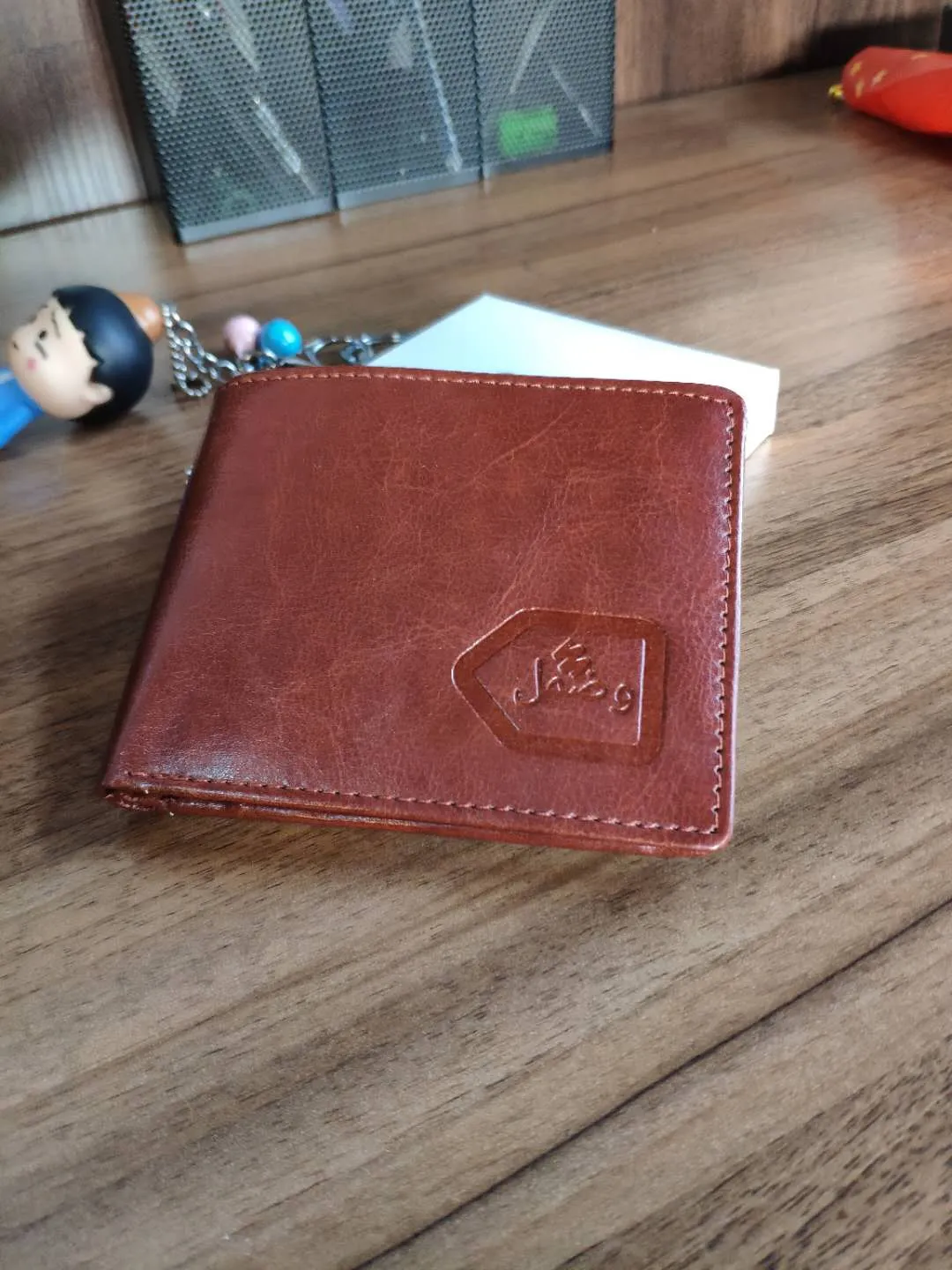 Wuzmal Slim Wallet for Men - Black/ Brown